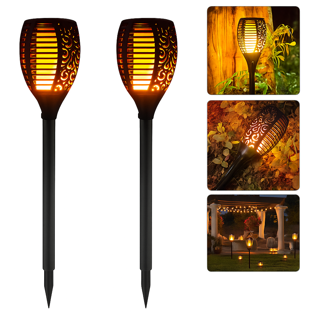 Charm Flame™ Ηλιακό Φωτιστικό Κήπου