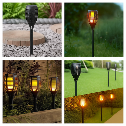 Charm Flame™ Ηλιακό Φωτιστικό Κήπου