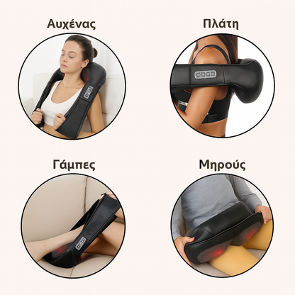 Mr Shiatsu PRO™- Συσκευή μασάζ αυχένα & πλάτης