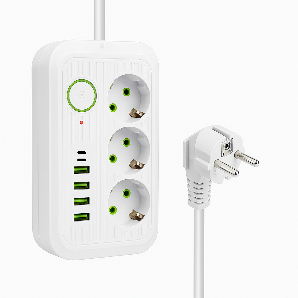 Venta Power Socket – Πολύπριζο με 6 Θύρες Φόρτισης