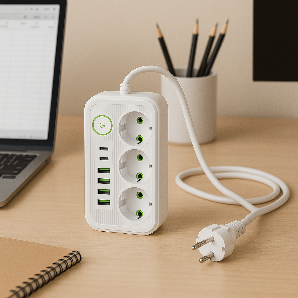 Venta Power Socket – Πολύπριζο με 6 Θύρες Φόρτισης