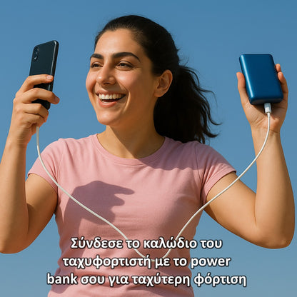 Σούπερ Ταχυφορτιστής Type C 38W- TREQA